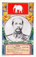 Alte Thailaendische Postkarten - Old postcards from Siam