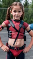 AI Little Girls as other DC Comics Costumes