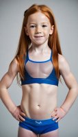 AI Little Ginger Girls #2