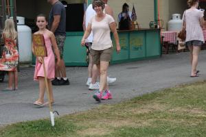 Kutztown Festival 2016 girl in pink dress