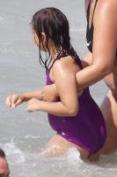 personnal pics...Candid kids girl (at the beach) 8