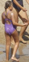 personnal pics...Candid kids girl (at the beach) 18