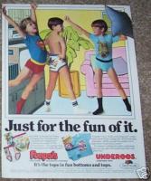 Boys Briefs Vintage Ad's
