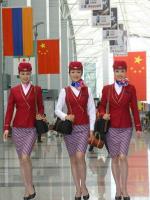 asian flight attendantts