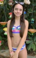 Lara in her Bikini: Model Age 11