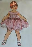 Little boys in dresses 1 (altered drawings/pics)