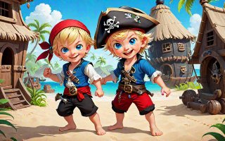 Little Pirateboys 02 🏴‍☠️😄 Boyskingdom