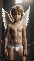 Boy Little angel