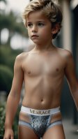 Little boy underwear Versace