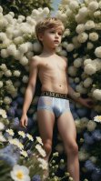 Boys underwear in the flowers 6