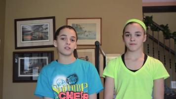 Megan and Ciera - Twin Gymnastics 09