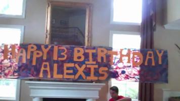 Alexis 13 - 13th Birthday Pool Party