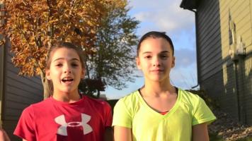 Megan and Ciera - Twin Gymnastics 06
