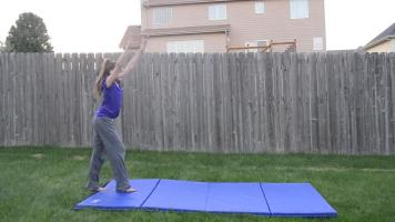 Megan and Ciera - Twin Gymnastics 08