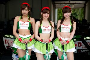 2013 Japanese team race queen campaign girls