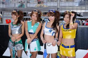2009 Japanese team race queen campaign girls