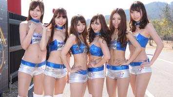 2015 Japanese race queen campaign girls