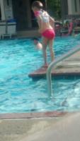 tiny pool girl 5yo