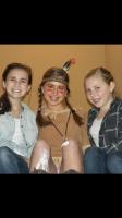 Cow girl and Indians
