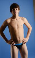 Teen Boy Logan M Modelling Speedos and Briefs