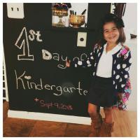 Kaia, kindergarten and 1st grade