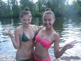 Veronika and Ann (14-15 years old)