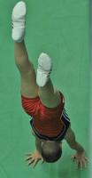 Gymnast handstand
