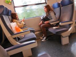 snapshot Train~two Girls~