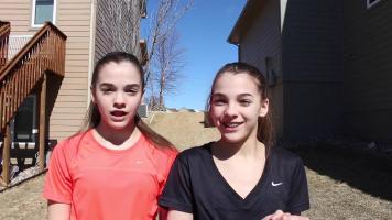 Megan and Ciera - Twin Gymnastics 13