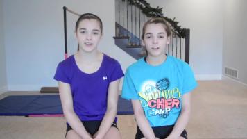 Megan and Ciera - Twin Gymnastics 10