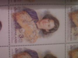 Thai stamps King and Queen.
