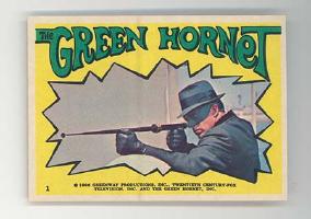 1966 Green Hornet Sticker set