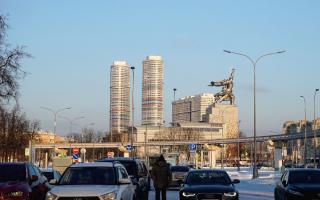 Москва. Зима 21-22